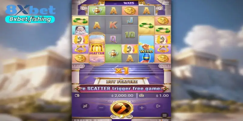 Cuộc phiêu lưu chinh phục kho báu Zeus Mighty Wealth